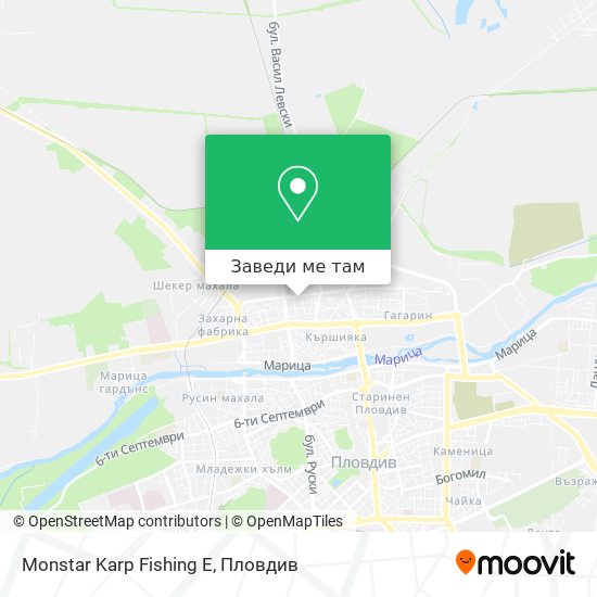Monstar Karp Fishing E карта