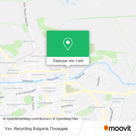 Vsv -Recycling Bulgaria карта