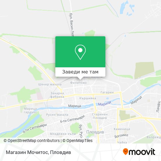 Магазин Мочитос карта