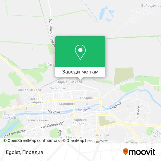 Egoist карта