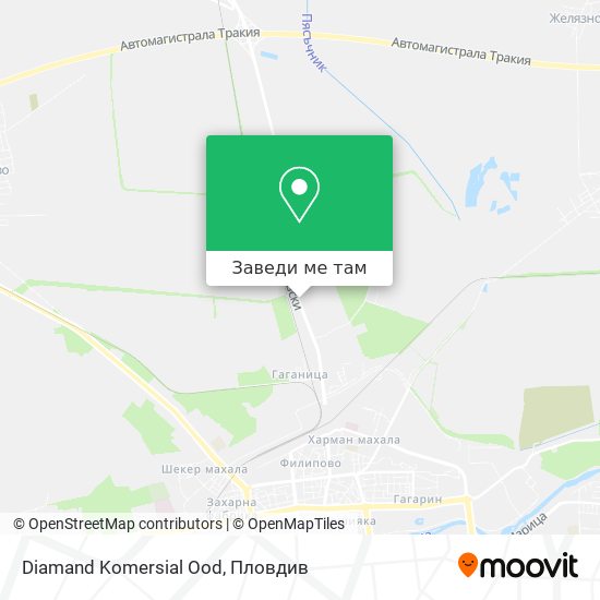 Diamand Komersial Ood карта