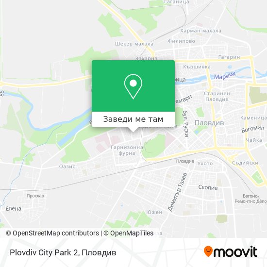 Plovdiv City Park 2 карта