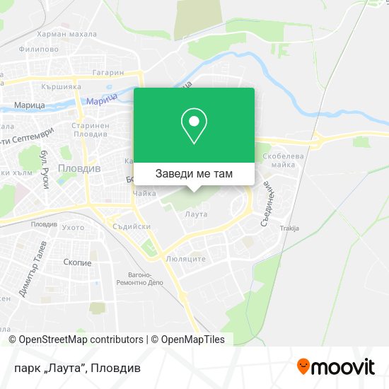 парк „Лаута” карта