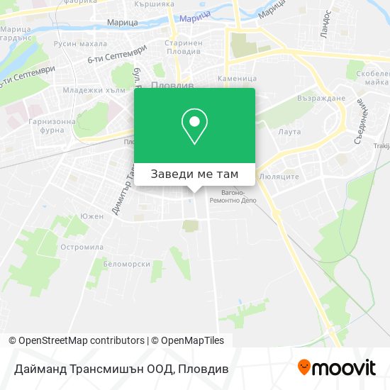 Дайманд Трансмишън ООД карта