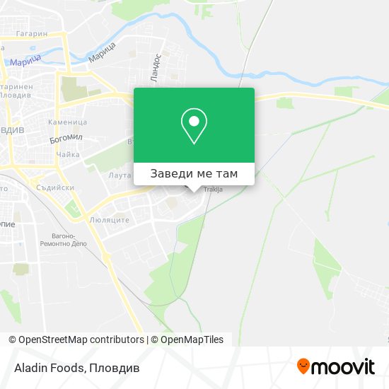 Aladin Foods карта