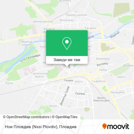 Нои Пловдив (Nssi Plovdiv) карта