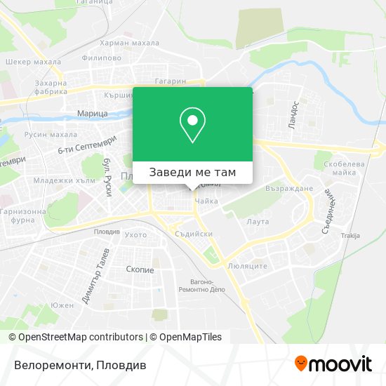 Велоремонти карта