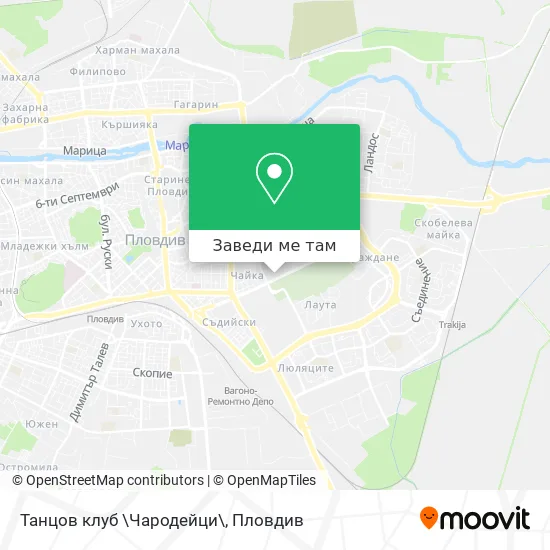 Танцов клуб \Чародейци\ карта