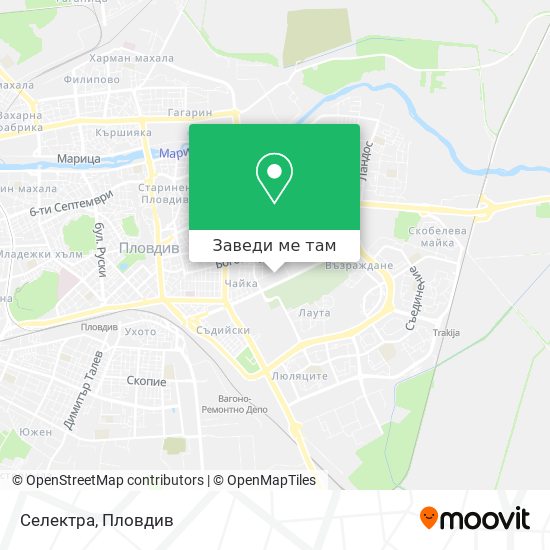 Селектра карта