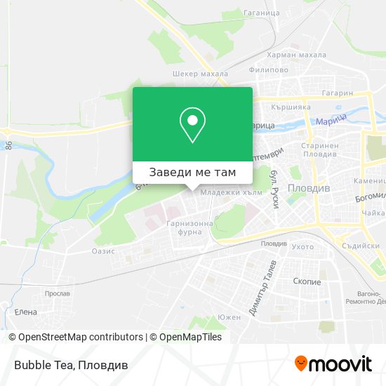 Bubble Tea карта