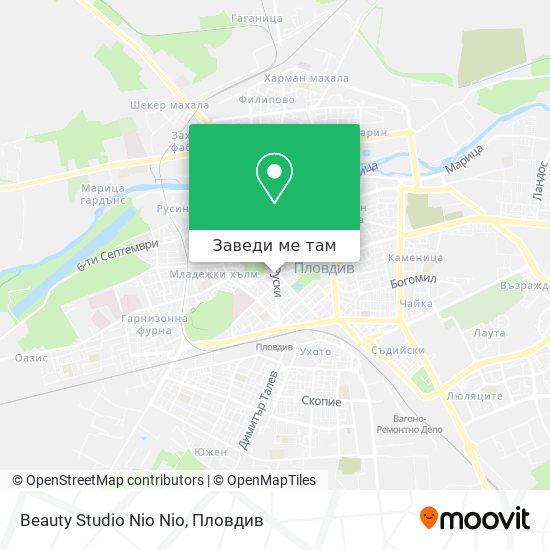 Beauty Studio Nio Nio карта