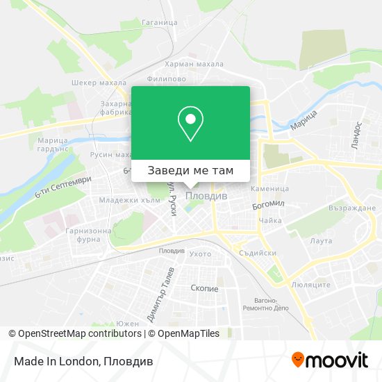 Made In London карта