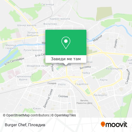 Burger Chef карта