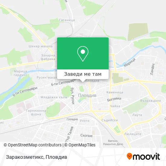 Заракозметикс карта