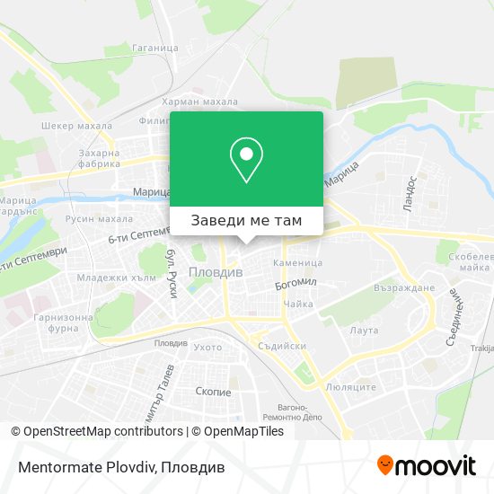 Mentormate Plovdiv карта