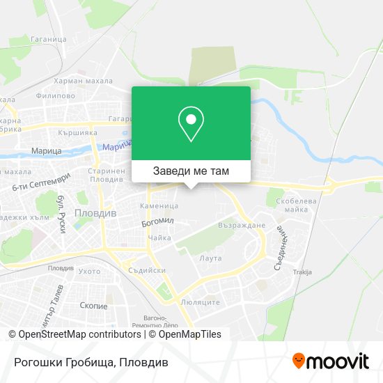 Рогошки Гробища карта