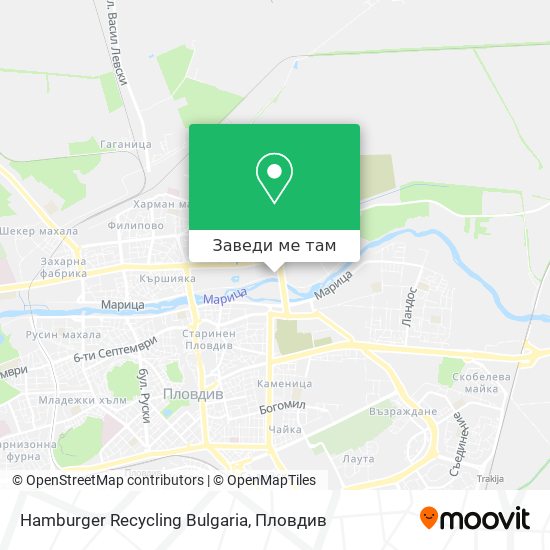 Hamburger Recycling Bulgaria карта