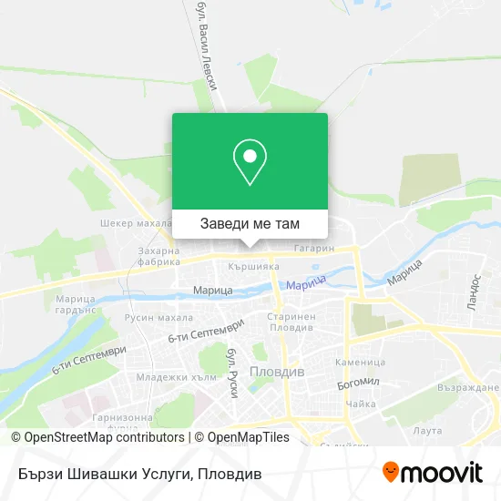 Бързи Шивашки Услуги карта