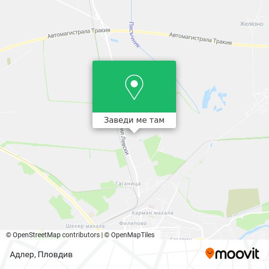 Адлер карта