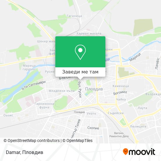 Damar карта