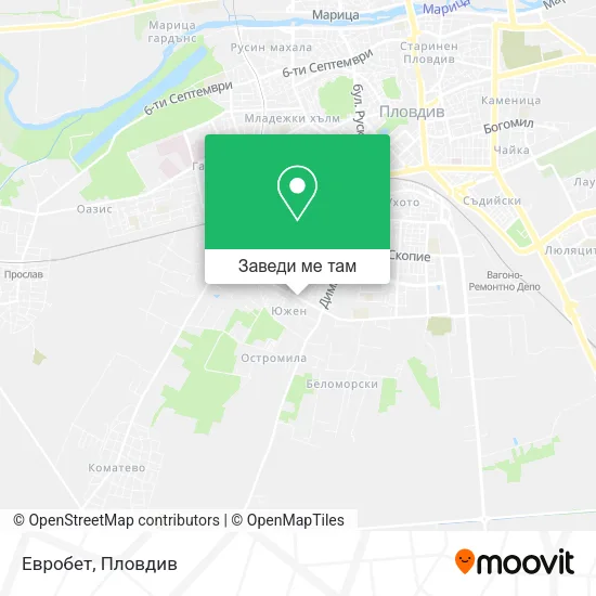 Евробет карта