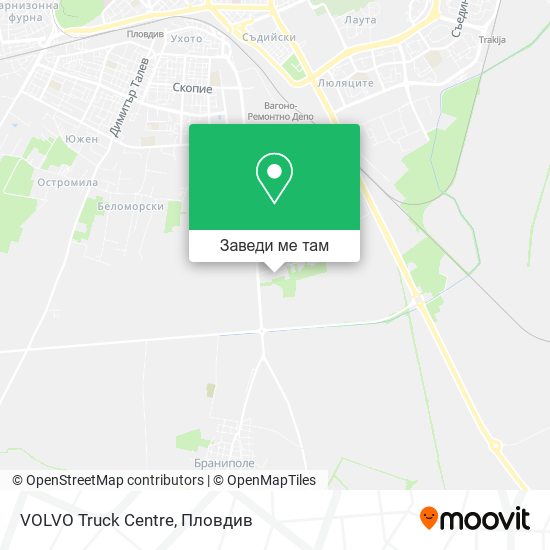 VOLVO Truck Centre карта