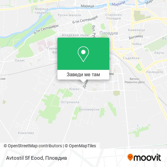Avtostil Sf Eood карта