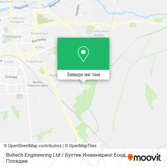 Bultech Engineering Ltd / Бултек Инженеринг Еоод карта