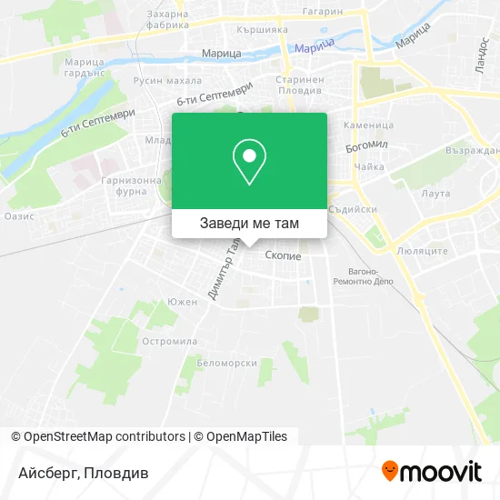 Айсберг карта