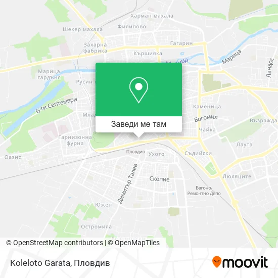 Koleloto Garata карта