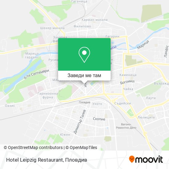 Hotel Leipzig Restaurant карта