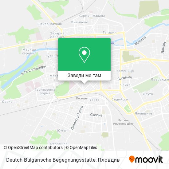 Deutch-Bulgarische Begegnungsstatte карта
