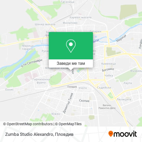 Zumba Studio Alexandro карта