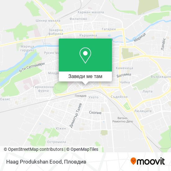 Haag Produkshan Eood карта