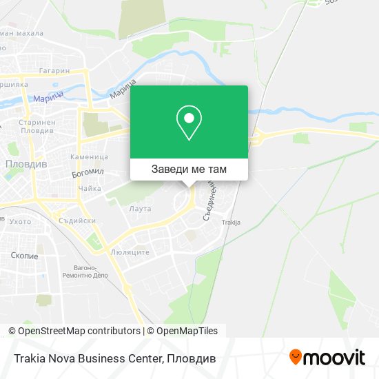 Trakia Nova Business Center карта