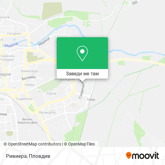 Ривиера карта