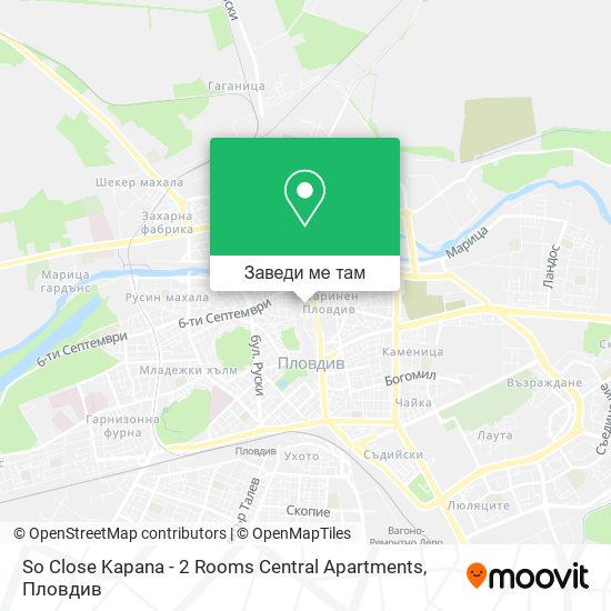 So Close Kapana - 2 Rooms Central Apartments карта