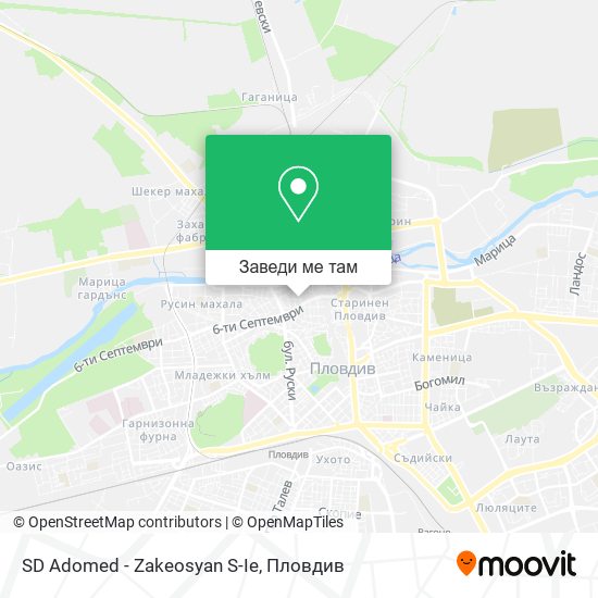 SD Adomed - Zakeosyan S-Ie карта