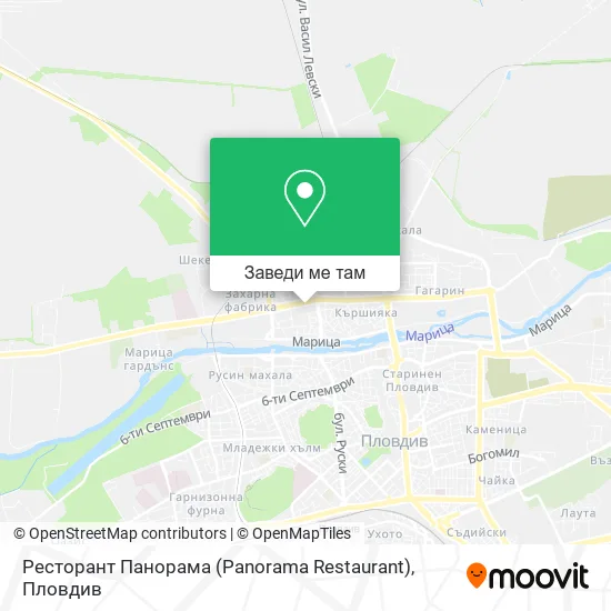 Ресторант Панорама (Panorama Restaurant) карта