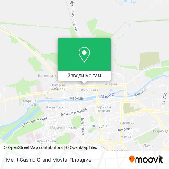 Merit Casino Grand Mosta карта