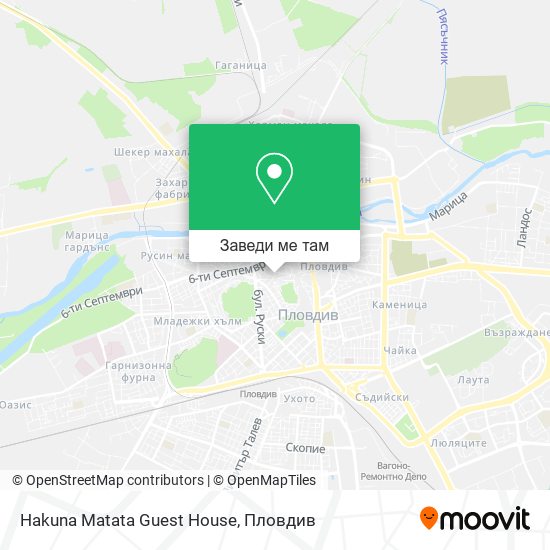 Hakuna Matata Guest House карта
