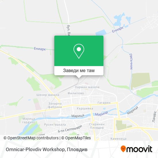 Omnicar-Plovdiv Workshop карта