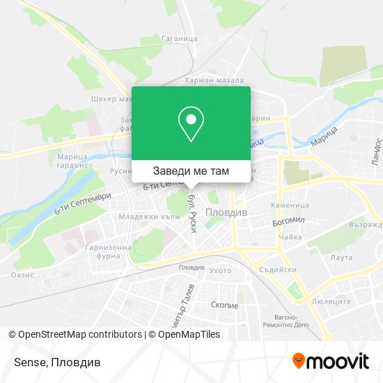 Sense карта