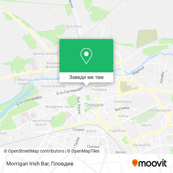 Morrigan Irish Bar карта