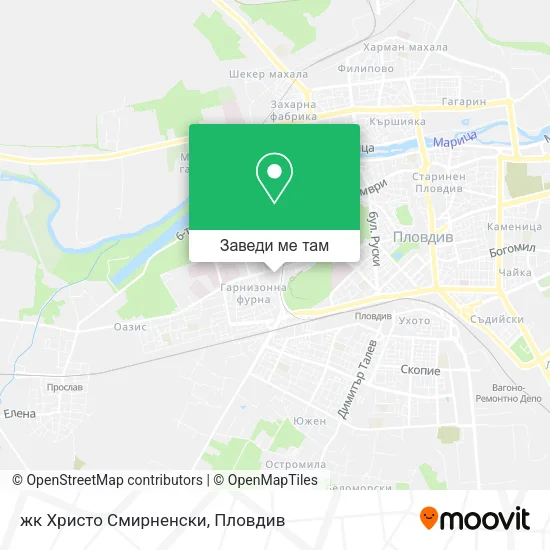 жк Христо Смирненски карта