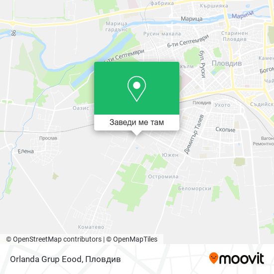 Orlanda Grup Eood карта