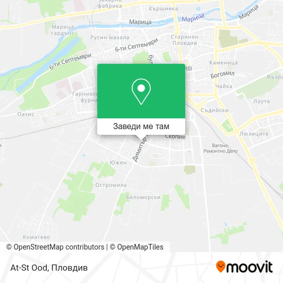 At-St Ood карта