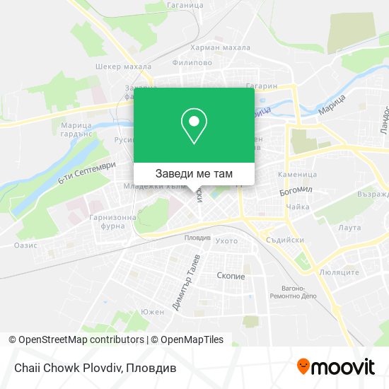 Chaii Chowk Plovdiv карта