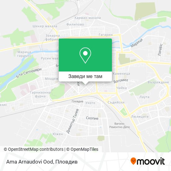 Ama Arnaudovi Ood карта
