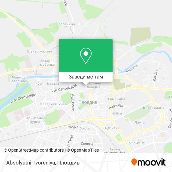 Absolyutni Tvoreniya карта